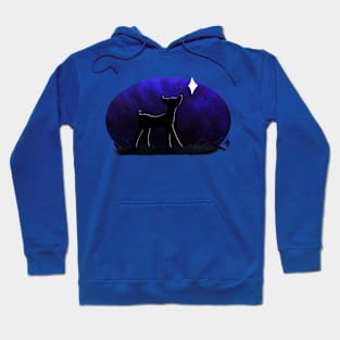 Deer in the Night Hoodie